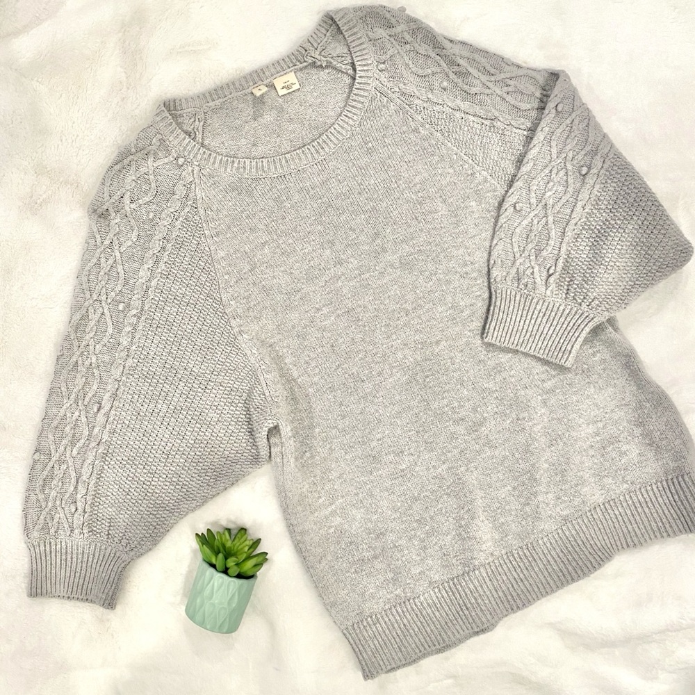 Anthropologie Moth Bat Sleeve Sweater